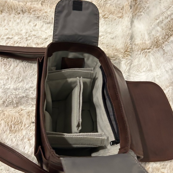 Brown Leather Men's Bag - Picture 5 of 8